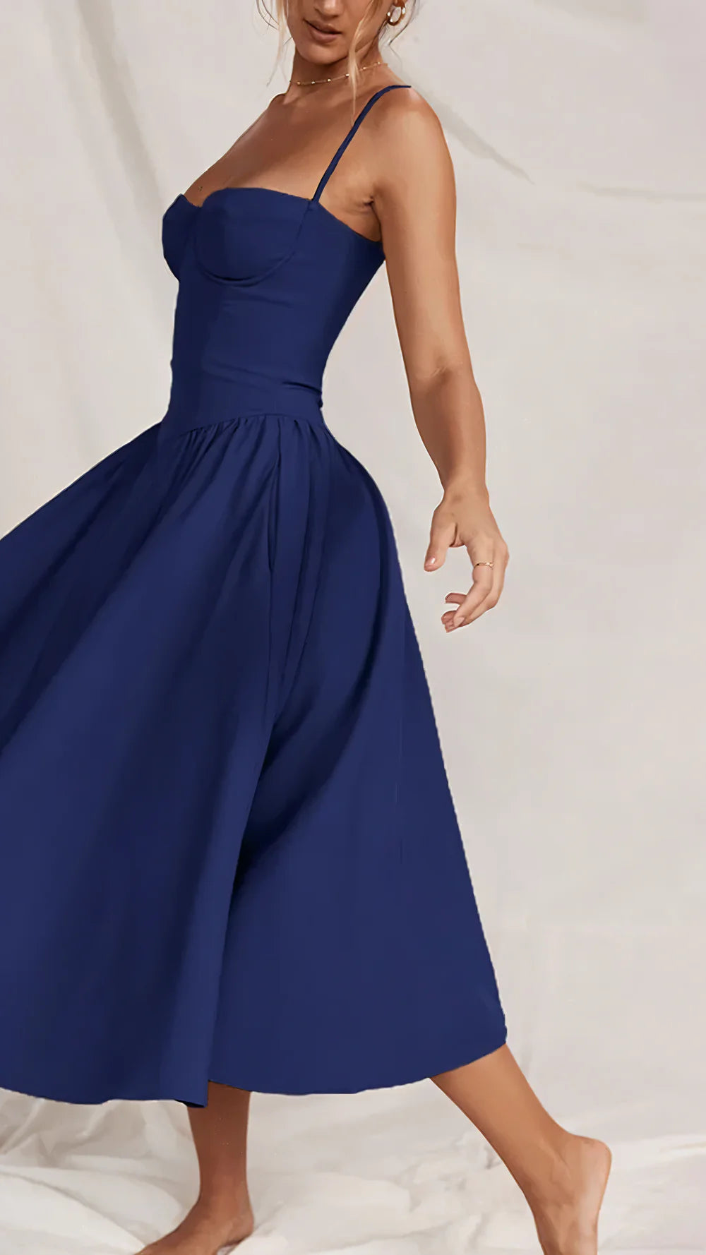 Aurelia™ Corset Midi Dress