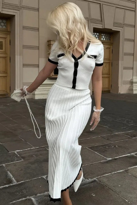 LuxeRib™ Pleated Set