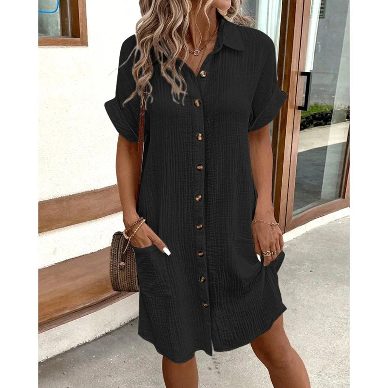 Casual Breeze™ Shirt Dress