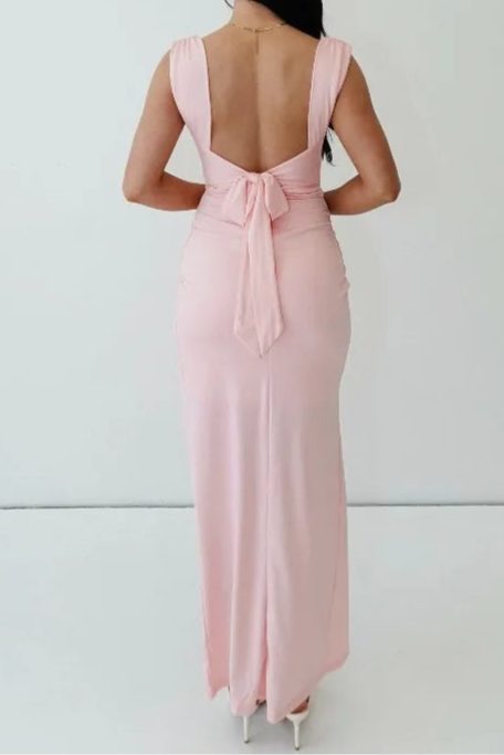 Aurelia™ Elegant Slit Maxi Dress