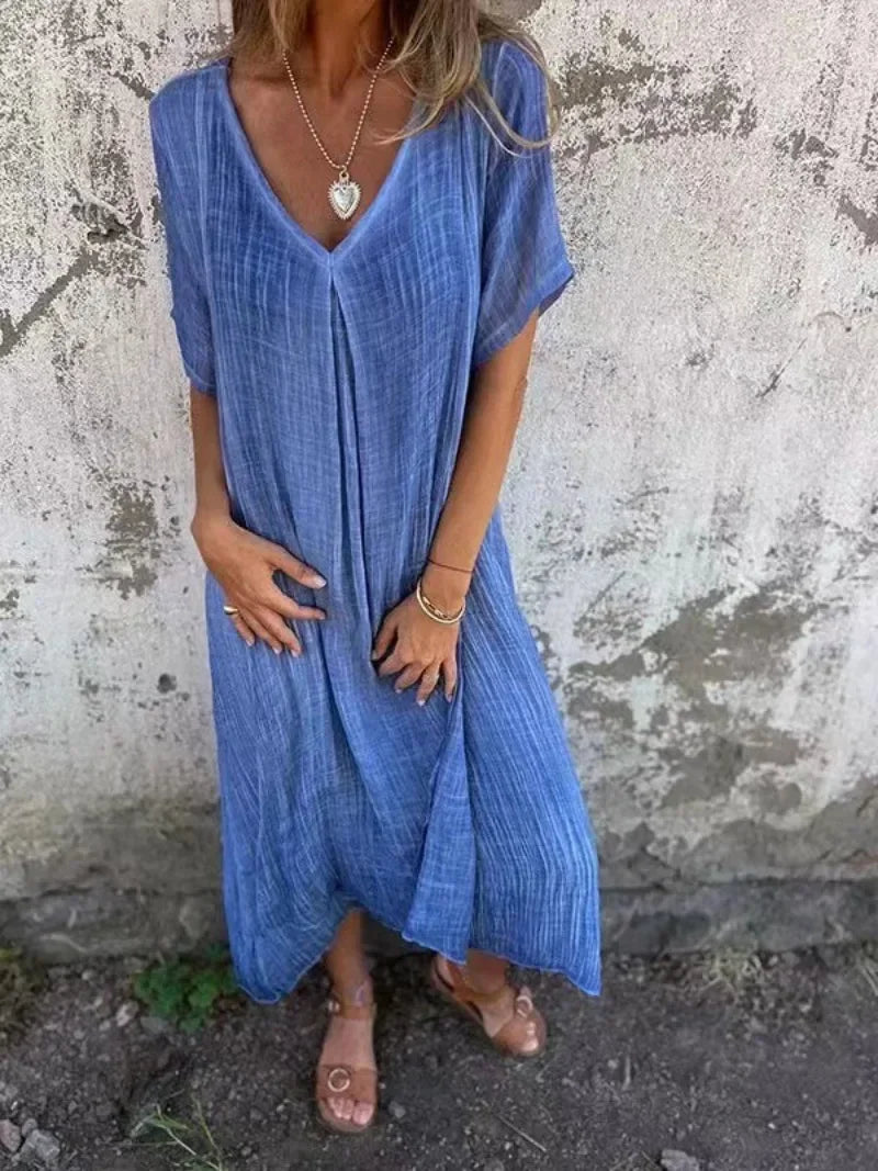 Soleil™ Relaxed Summer Midi Dress