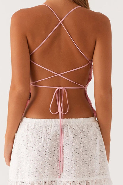 SparkleMint™ Sequin Summer Top