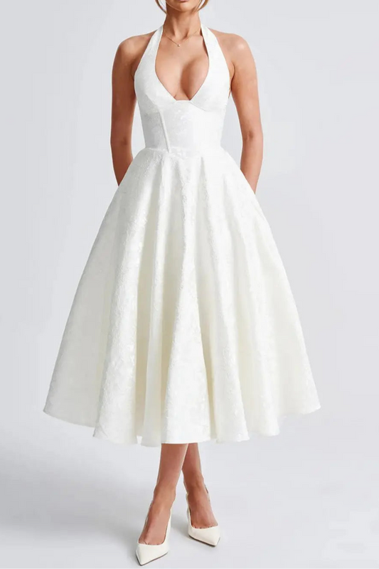 Bella Rosa™ Halter Midi Dress